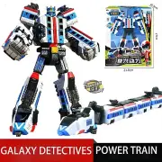 Tobot V Galaxy Detectives Power Train Transforming Vehicle Robot Car Figure Toy