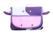 Buhbo, small sleeve for small tablet & ereader or pencil case for kids, Cow purple