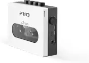 FiiO CP13 Portable Cassette Tape Player w/3.5mm Earphone Jack (White/Black)