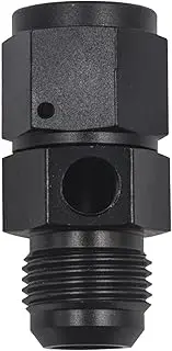 Oil Pressure Gauge Fitting,Pressure Hose Fittings | with 1/8NPT Meter Port Regulator Adapter 4/6/8/10/12AN Threads for Enhanced Oil Regulation
