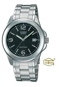 在飛比找Yahoo!奇摩拍賣優惠-【天龜 】CASIO  經典黑 時尚 日期石英錶   MTP