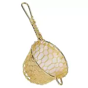 Copper Tea Infuser Strainer Reusable Loose Leaf Teapot Filter With Long Handl US