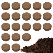 60Pack 50mm Compressed Coco Coir Seed Starter Pellet Soil Disks for Gardening