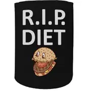 Alcohol Stubby Holder - Rip Diet - Funny Novelty Birthday Gift Joke Beer Can Bottle Coolie