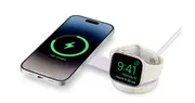 Twelve South ButterFly SE 2-in-1 USB-C Qi2 Travel Charger – Multicolour