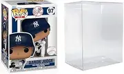 CLARKtoys Aaron Judge (New York Yankees) Vinyl Pop! Series 7 Vinyl Figure (Bundled with Compatible Box Protector Case) 3.75 inches