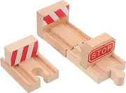 Kisangel 3pcs Train Track Adapters DIY Railway Track Expansion Accessories Immersive Scene Experience Safe Lightweight Design Enhance Model Railroad Layouts