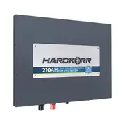 HardKorr 210Ah Lithium Lifepo4 Slimline Deep Cycle Battery with Bluetooth