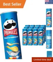 Salt and Vinegar Stacked Potato Chips, 12 Pack 12 x 134g