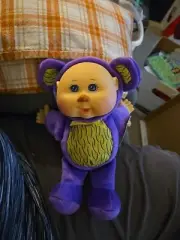 10" Cabbage Patch Kids Cuties Around The World Purple & Green Plush