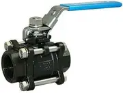 Saunders Ball Valve Carbon Steel 316 Stainless Full Bore BSP 50mm Clearance