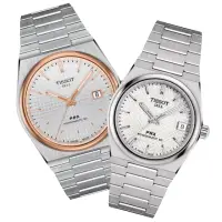 在飛比找momo購物網優惠-【TISSOT 天梭 官方授權】PRX系列 1970年代復刻