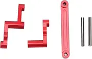 XIASABA RC Steering Assembly Steering Servo Saver Group for HBX 16889 1/16 RC Car Aluminum Alloy