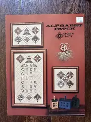 Cross 'N Patch "Alphabet Patch" Cross Stitch Chart 1986 OOP Sampler
