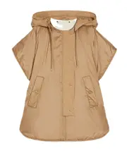 Weekend Max Mara Zip-Up Drawstring Reversible Jacket IT40,IT42,IT38,IT36 camel