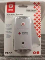 American Red Cross Blackout Buddy Emergency LED Flashlight Night Light Eton New!