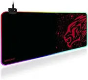 Excovip RGB Gaming Mouse Pad with Non-Slip Rubber Base,80cm X 30cm LED 14 Modes Mouse Mat,Smooth Surface Desk Pad for Gamer,Office 8911