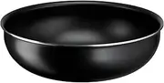 Lagostina Ingenio Essential Plus Wok Diameter 28 cm, Non-Stick Aluminium Wok Pan for Gas and Oven, with Thermal Signal Cooking Indicator, Can be Used with Removable Handle