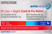 ==> APOHEALTH PE COLD & FLU RELIEF DAY & NIGHT 48 TABLETS Same As Codral PE