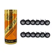4oz Tube Fabulustre Buffing Compound w/ 12 Polishing Wheel Brushes Jewelers Tool