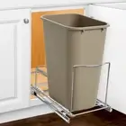 LYNK PROFESSIONAL Slide Out Bin Holder - Pull Out Under Cabinet Sliding Organ...