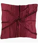Large Square Satin Scarf Silk Feel Head Neck Wrap Solid Color Scarves Shawl 35"