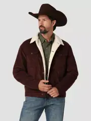 Wrangler Corduroy Jacket Sherpa Lined - Mens Jacket - 112335724