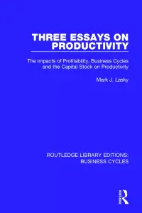 在飛比找博客來優惠-Three Essays on Productivity (