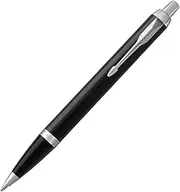 [PARKER] IM Ballpoint Pen, Black Lacquer Chrome Trim with Medium Point Black Ink Refill, Gift Box (1975553)