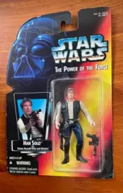 Star Wars Power of the Force POTF Basic Figures Han Solo
