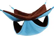 Toddmomy Cotton Hiding Place Hammock Delicate Guinea Pig Bed Comfortable Chinchilla Hammock Hamster Accessory Cage Hamster Bed Hanging Guinea Pig Hideout Rat Supplies Cotton