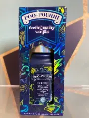 Poo-Pourri Feelin' Toasty Vanilla Limited Edition Smoky Oak Scent NIB