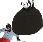 Snowboarding Helmet Cover | Soft Snowboard Helmet Cover - Cute Ski Helmet Covers for Kids, Thick Winter Supply for Boys, Girls
