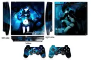 Skin Sticker for PS3 PlayStation 3 Slim and 2 controller skins Q213