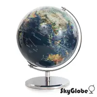 在飛比找松果購物優惠-【SkyGlobe】10吋衛星亮面金屬底座地球儀(中英文對照