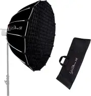 Aputure Light Dome SE 85cm Portable Softbox Flash Diffuser for Amaran 100D/X ...
