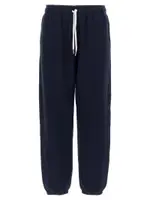 [Polo Ralph Lauren] Polo Ralph Lauren-Logo Joggers Pantaloni Blu-Donna M