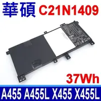 在飛比找松果購物優惠-ASUS C21N1409 電池 A455 A455L A4