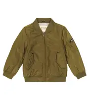 [Scotch & Soda Kids] Scotch & Soda Kids Embroidered reversible bomber jacket Y 16 green