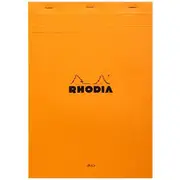 Rhodia No. 18 A4 Lined Pad Orange 80 Sheets