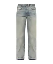 stonewashed slim-legged jeans 33,30,31,32 Gray