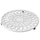 Sunflower Cast Iron Trivet - Keep Counters & Tables Safe from Heat & Scratches