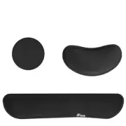 Upgrade Enlarged Memory Foam Set Keyboard Ergonomic Mouse Wrist Rest Pad and ...