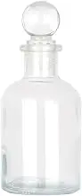 Magic Season Decorative Glass Bottle - 150 ml Round Bottle (1 Set w/Glass Stopper)