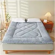 Thick Futon Mattress,Cotton Japanese Tatami Mat,Portable Foldable Floor Sleeping Pad,for Lounger Guest Bed Camping Couch