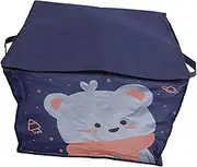 Ciieeo Blanket Storage Bags Foldable Zipper Clothing Storage Pouch Sheet Organizer for Home 2 Handles