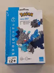 Nanoblock Pokemon Mega Charizard X - Building Blocks Set Toy Kids New!