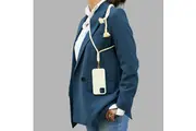 StylePro Cross Body Phone Strap with iPhone case, Casablanca White.