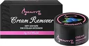 Beauty7 Eyelash Extension Remover Cream 5g for Cluster Lash Individual Lash, Low Irritation Cream Light Blueberry Flavor