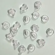 20 Acrylic Button Shanks - Make-A-Button -Shelly's Buttons Craft Sewing Scrap